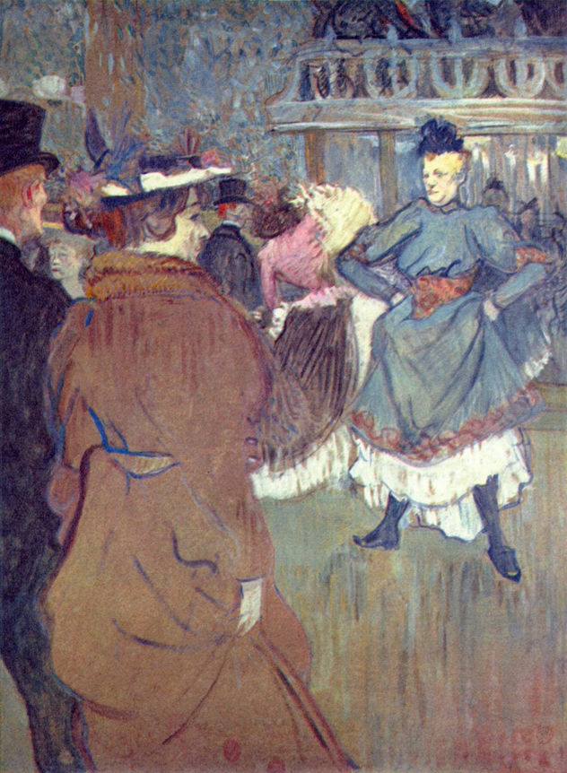 Im Moulin Rouge, Beginn der Quadrille