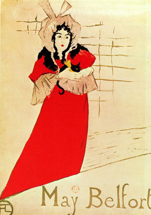 Jardín de París, Jane Avril, Póster