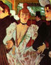 La Goule entra con dos mujeres en el »Moulin Rouge«