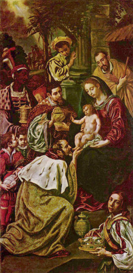 Adoración de los Santos Reyes Magos 