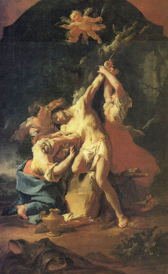 St. Sebastian and the Women 