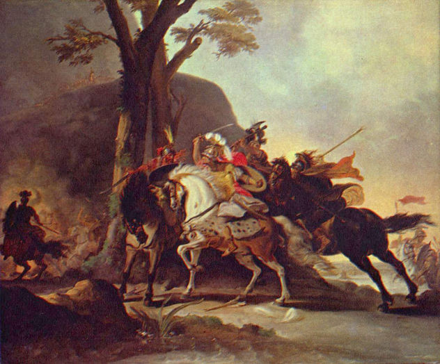 Alejandro Magno en la batalla del Gránico