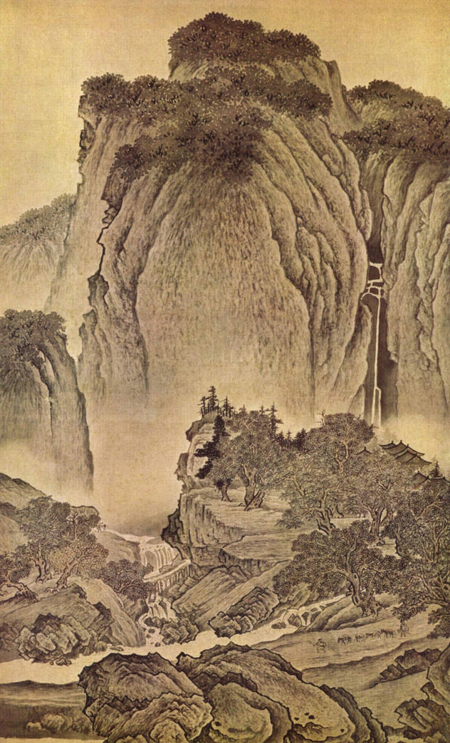 Travelers in the Mountain