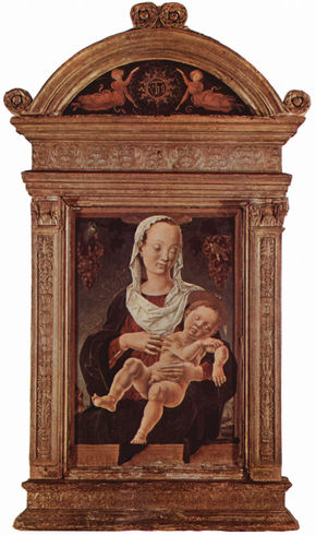 María con niño