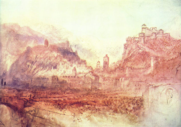 Bellinzona from the South