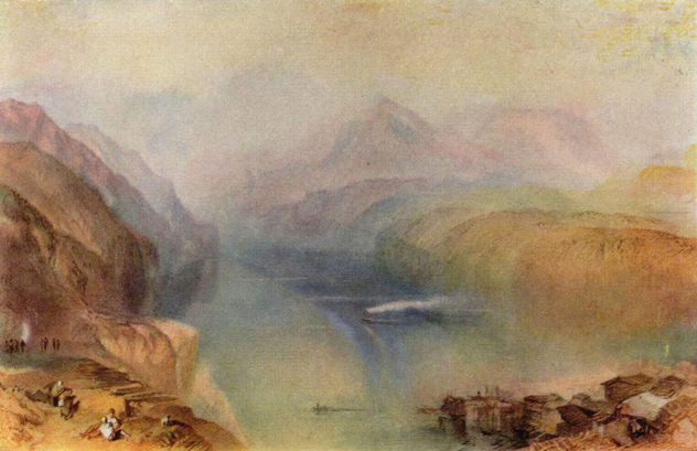 El lago de los Cuatro Cantones