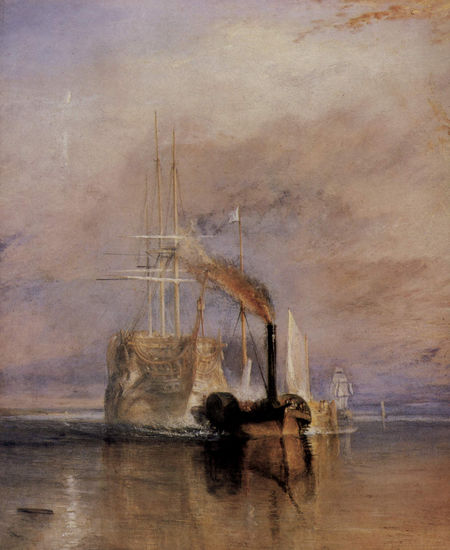 The Last Voyage of the Fighting Temeraire, detail 