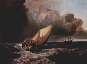 Dutch Boats in a Storm