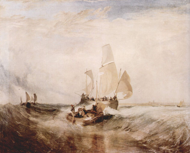 Now for the painter, the passengers are boarding.