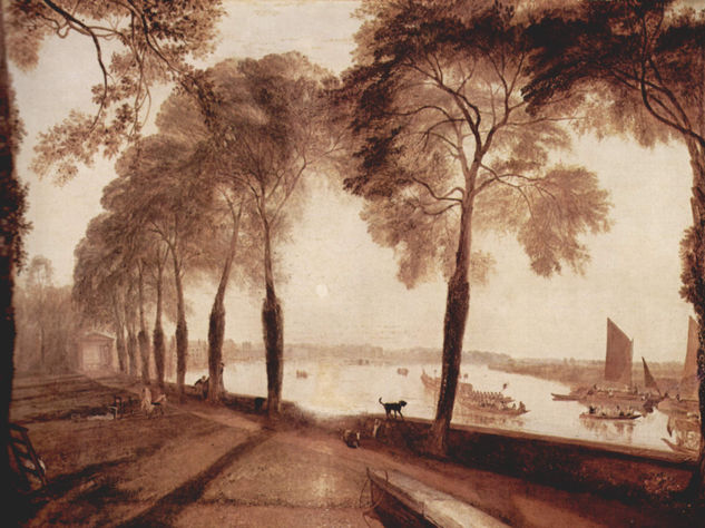 Mortlake Terrace, the residence of W. Sliam Moffat, summer. 