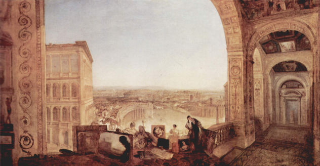 Roma, visto desde el Vaticano