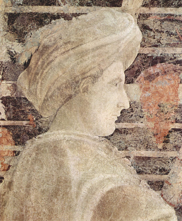 Ciclo de frescos del Antiguo Testamento sobre el Génesis en el claustro de Santa Maria Novella en Florencia, escena