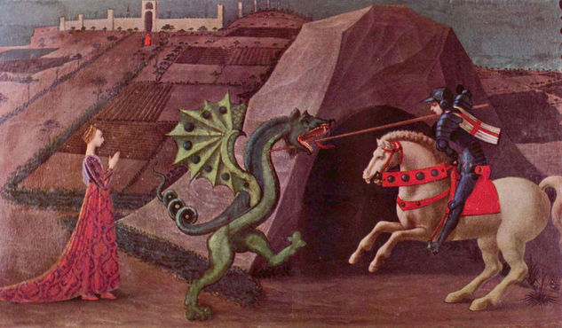 Hl. Georg und der Drache 