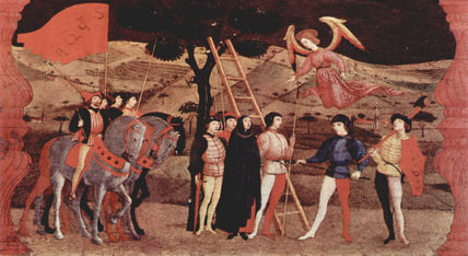 Predella panel of...