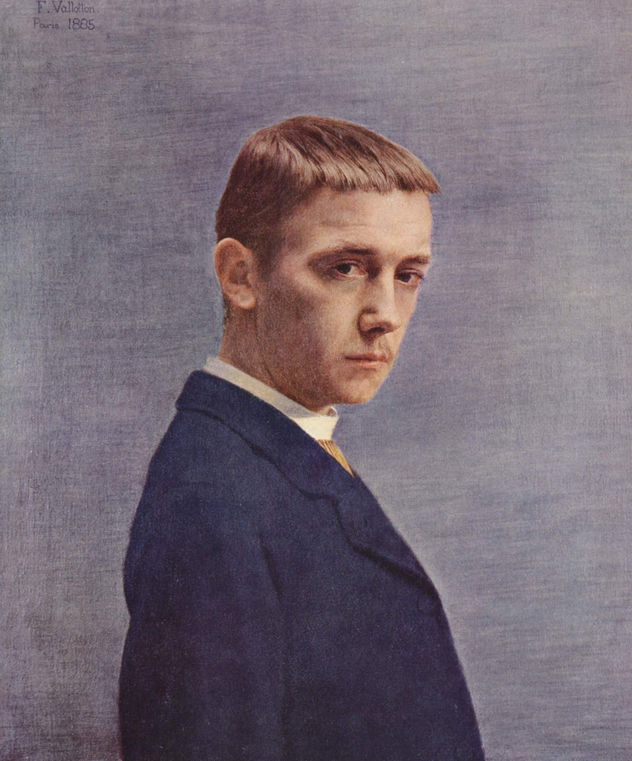 Autorretrato del artista a la edad de 20 años