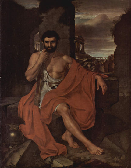 Marius Meditates in the Ruins of Carthage. 