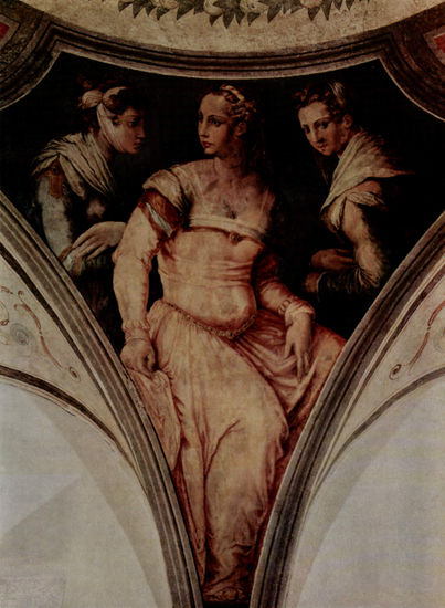 Portrait of Nicolosa Bacci and the Noble Lady of Arezzo 