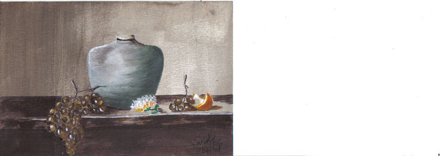 Uvas y naranjas.