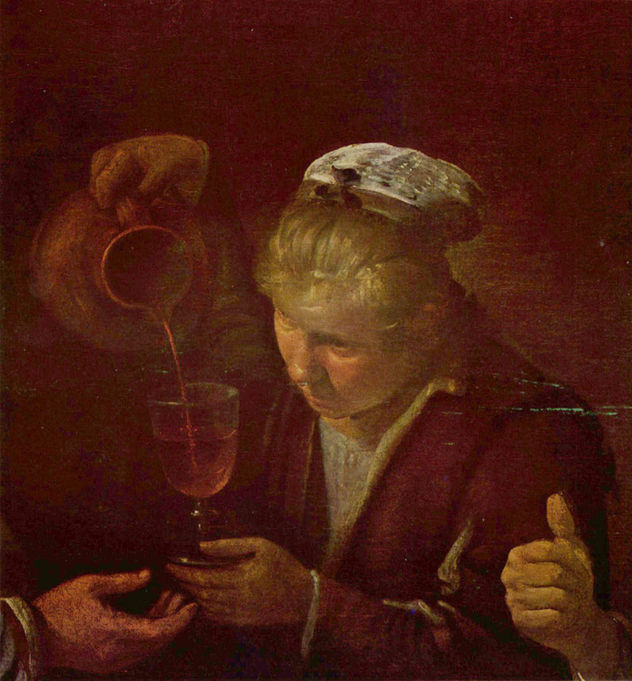 Peasants Eating, Detail