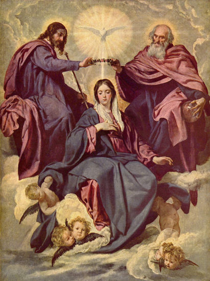 La coronación de la Virgen 