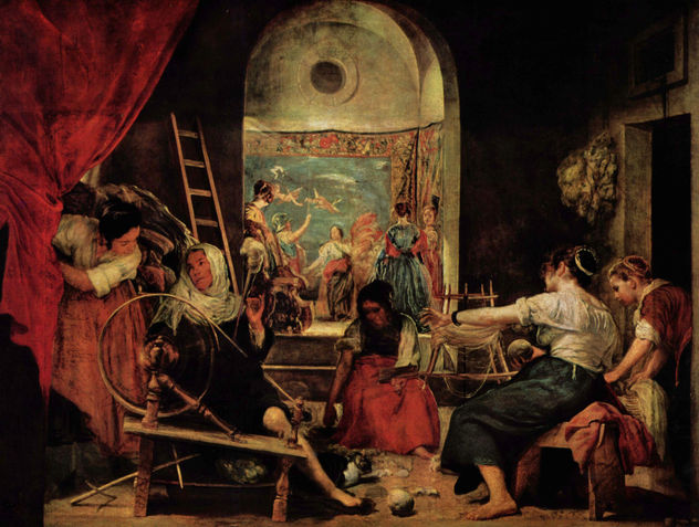 The Spinners (the Fable of Arachne)