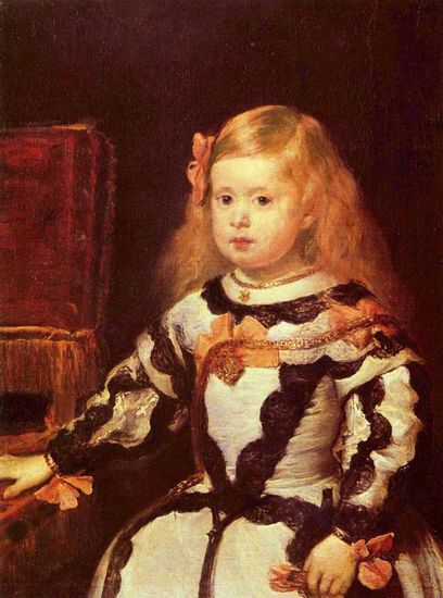 Portrait of Infanta María Margarita, daughter of Philip IV 