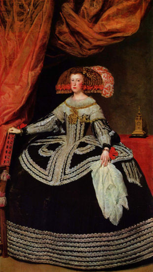 Retrato de Mariana de Austria 