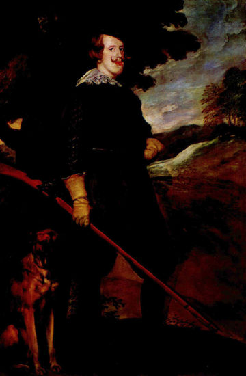 Retrato de Felipe IV vestido de caza 