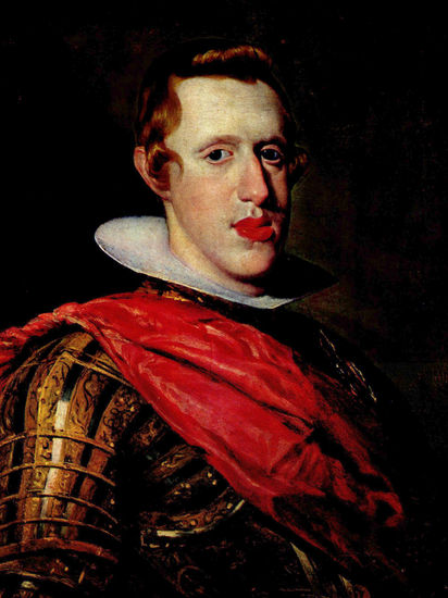 Portrait of Philip IV in Armor, Fragment 