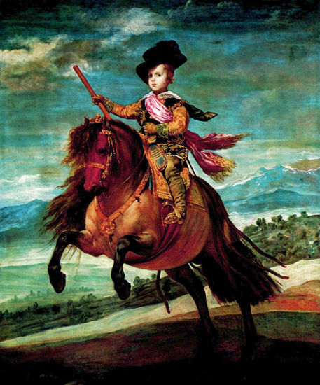 Portrait of Prince Baltasar Carlos on Horseback 