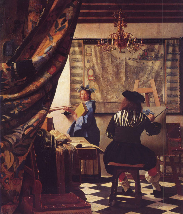 La alegoría de la pintura