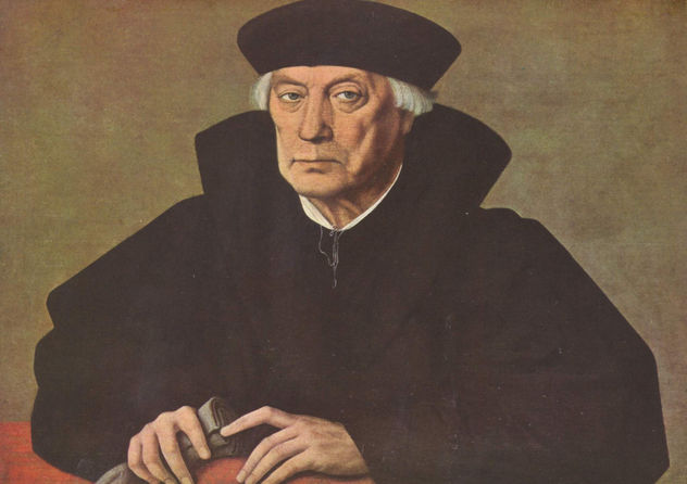 Porträt des Kanzlers Jehan Carondelet