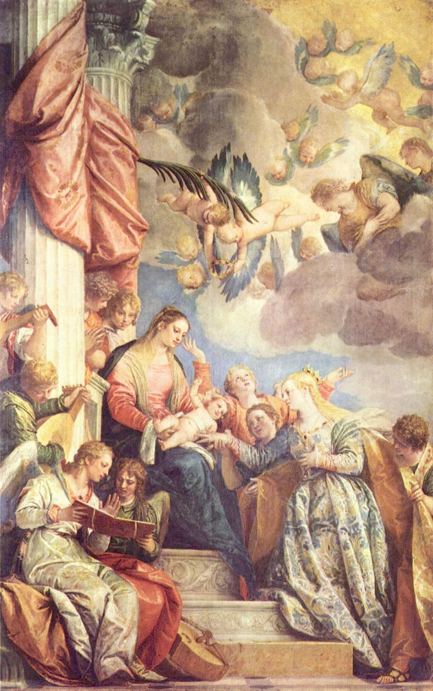 Matrimonio místico de Santa Catalina