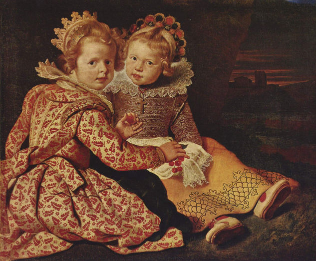 Dos hijas del pintor 