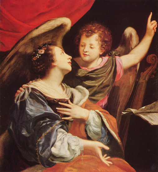 St. Cecilia with the Angel 