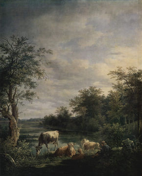 Paisaje con vacas