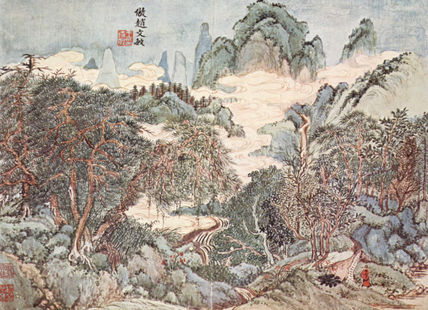 Landscape in the...