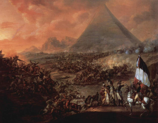 La batalla de las pirámides