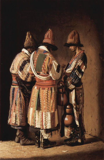 Dervishes in Festive Clothing 