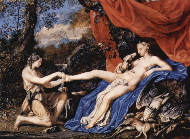 Diana resting from the hunt