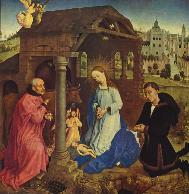 Bladelin Altar (Altar de Middelburg), Central Panel