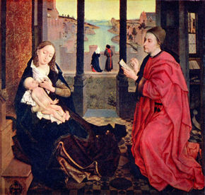 St. Luke Paints Mary