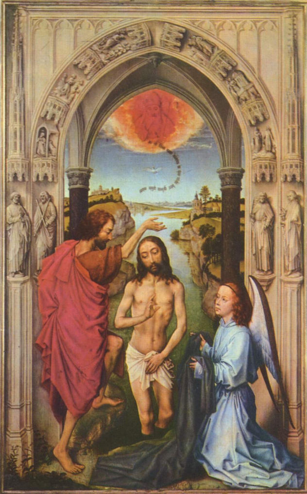 Johannes Altar, Central Image, Scene