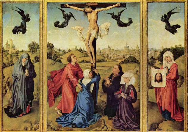 Triptych of the Crucifixion, left wing