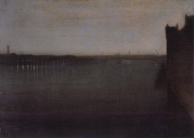 Nocturne in Grey and Gold, Westminster Bridge