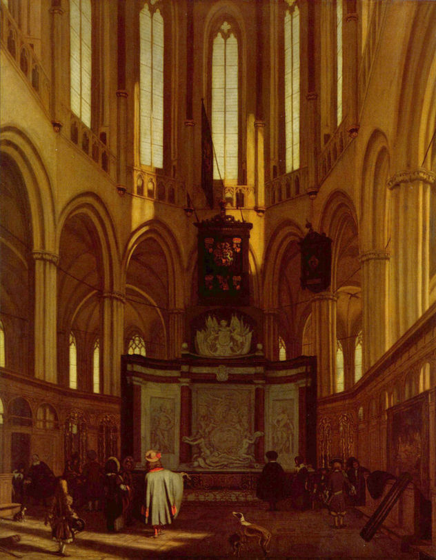 Choir of the New Church in Amsterdam