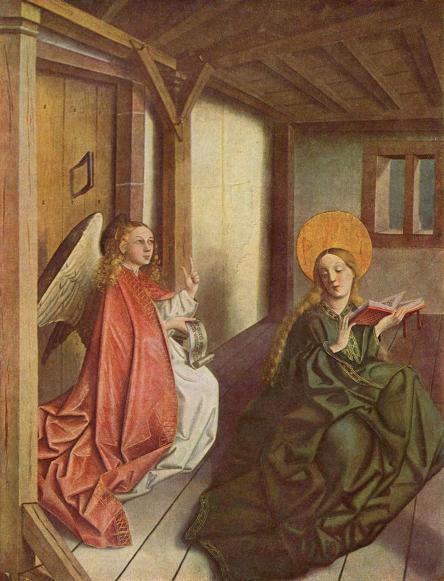 Marienaltar, exterior of a wing of the altar