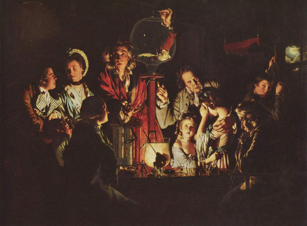 The Experiment with the Bird in the Air Pump