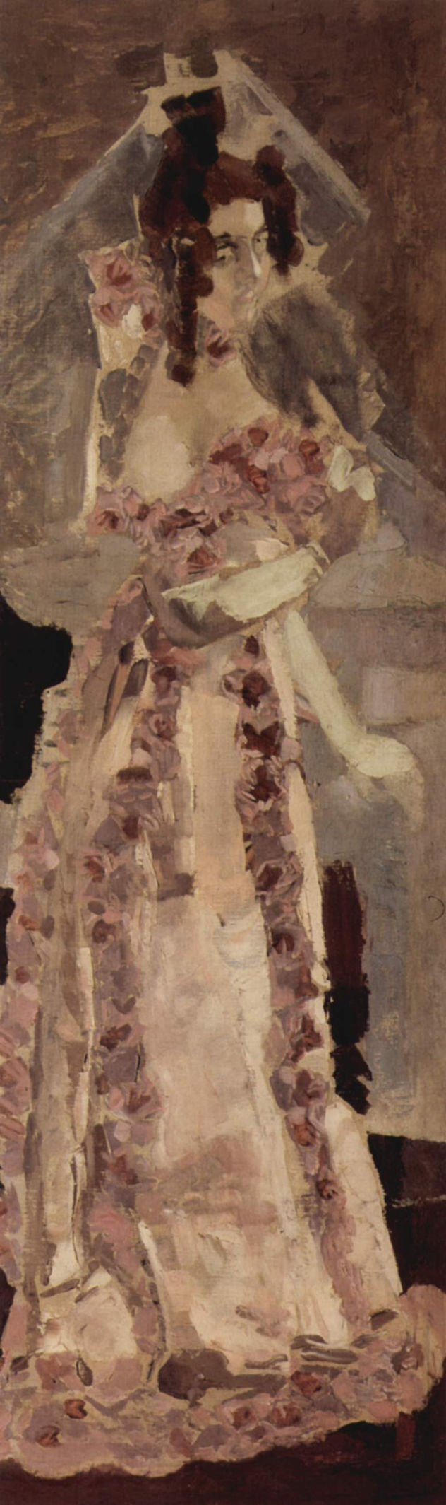 Retrato de Nadeshda Iwanowa Sabela-Wrubel, esposa del artista