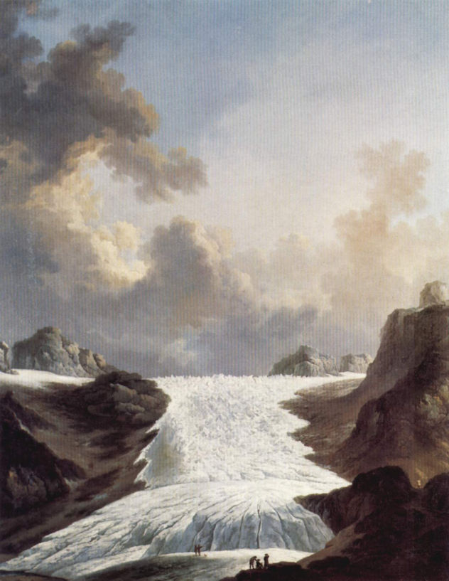 El glaciar de Ródano